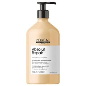 שמפו אבסולוט ריפר לשיער יבש ופגום- לוריאל LOREAL 500 מ"ל