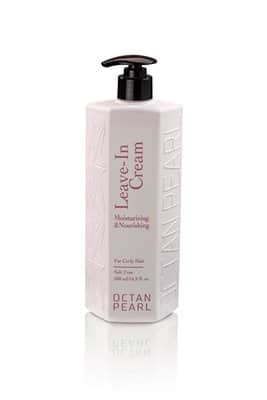 אוקטן - קרם לחות והזנה ללא שטיפה לשיער מתולתל מועשר באבקת פנינים וקרטין 500 מ"ל