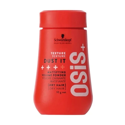 Schwarzkopf Dust It אבקת נפח לשיער | שליטה בעיצוב ובמרקם